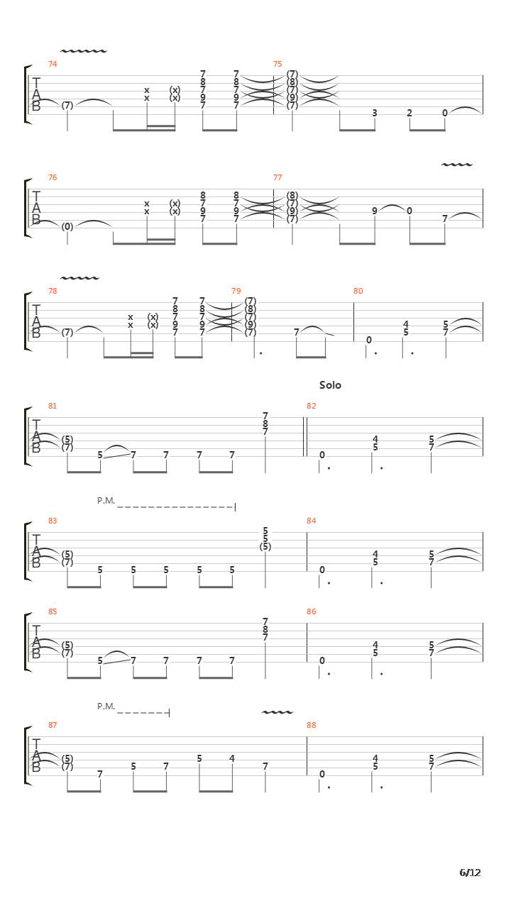 Opium Trail吉他谱