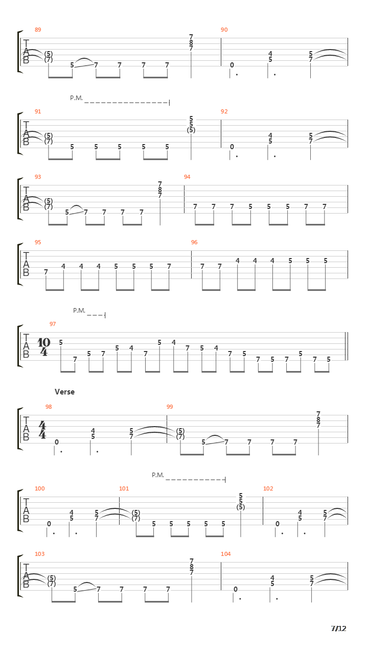 Opium Trail吉他谱
