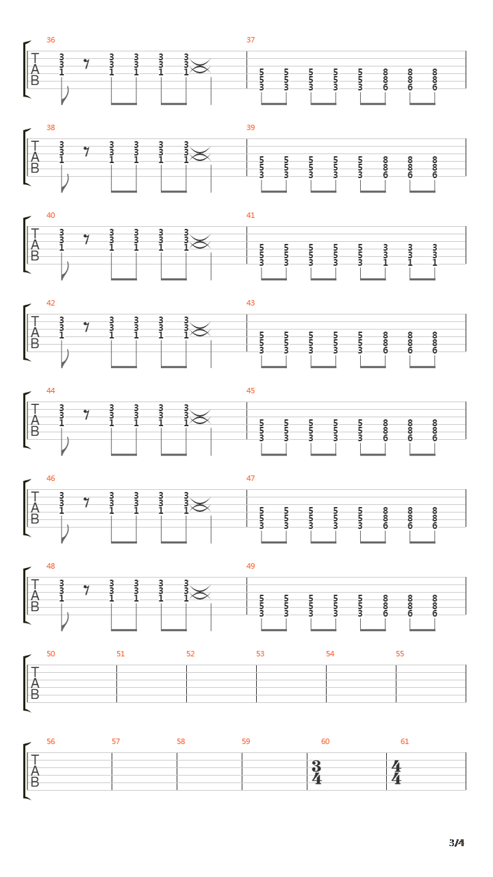 Company吉他谱