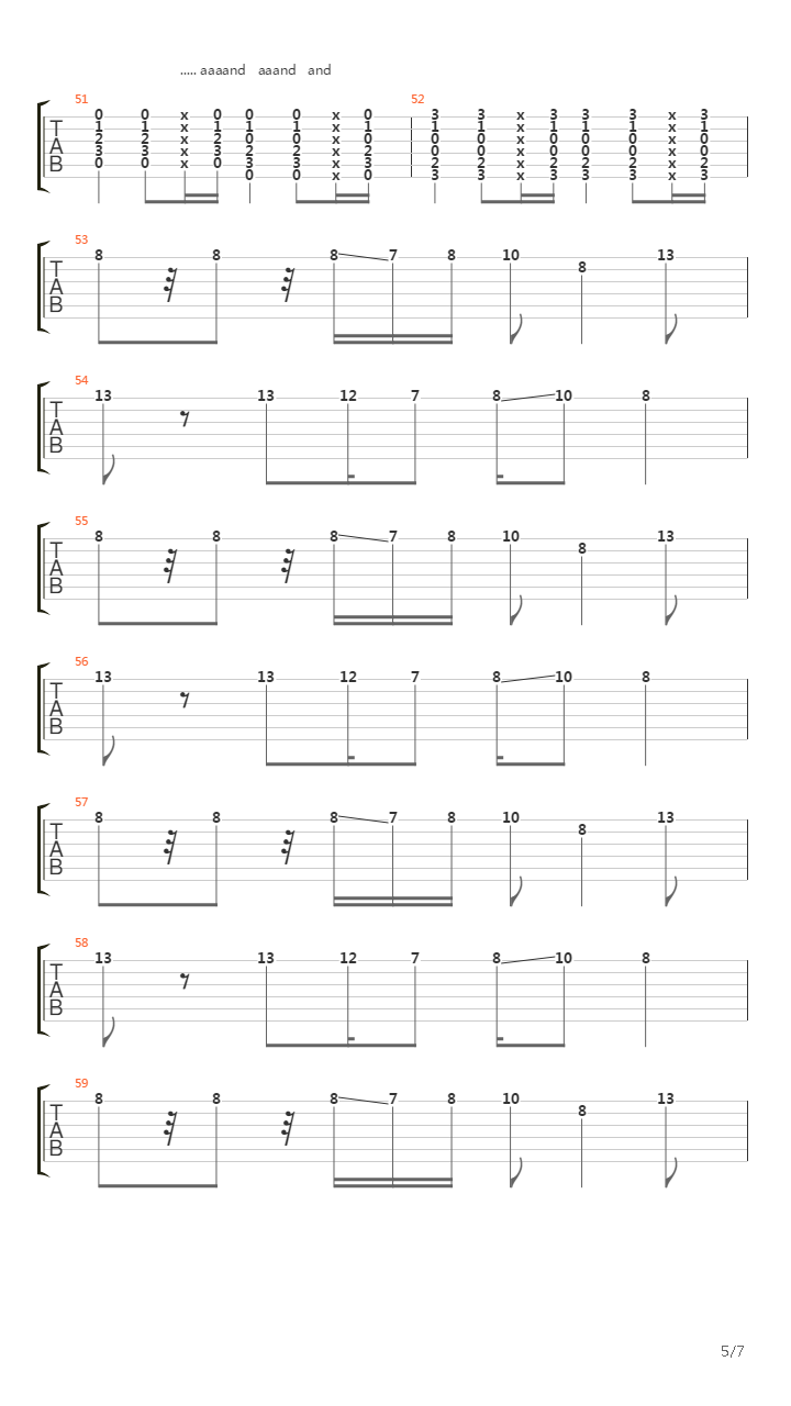 Jumper吉他谱