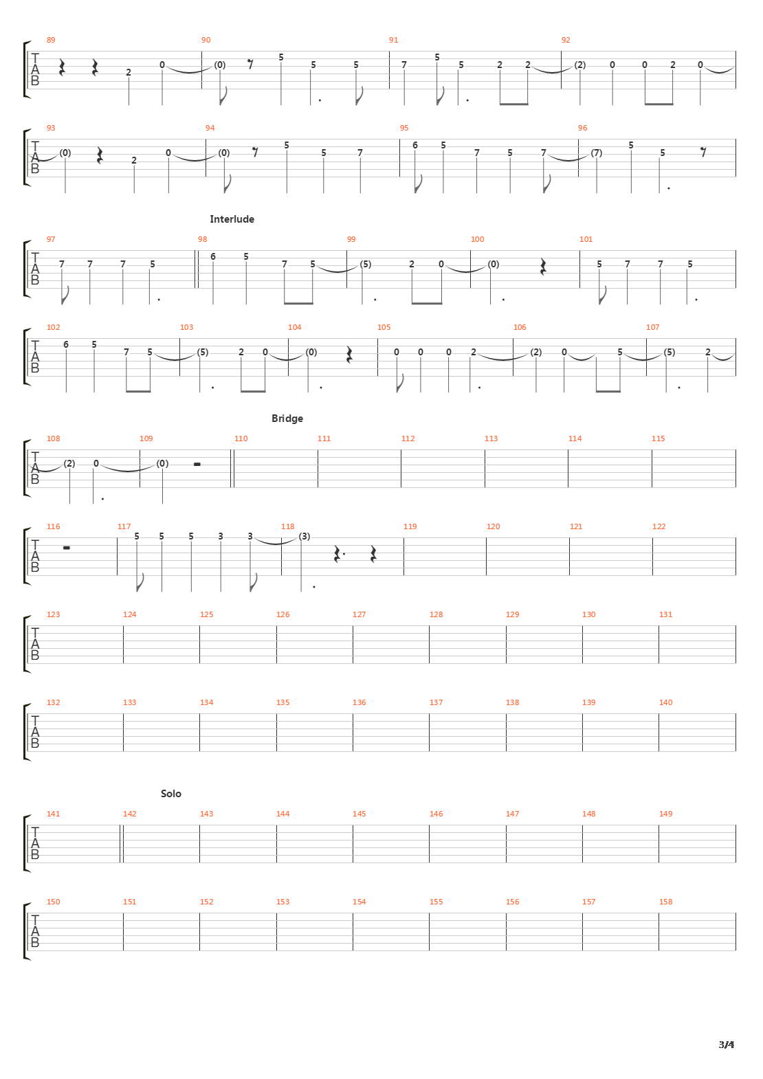 Jumper吉他谱