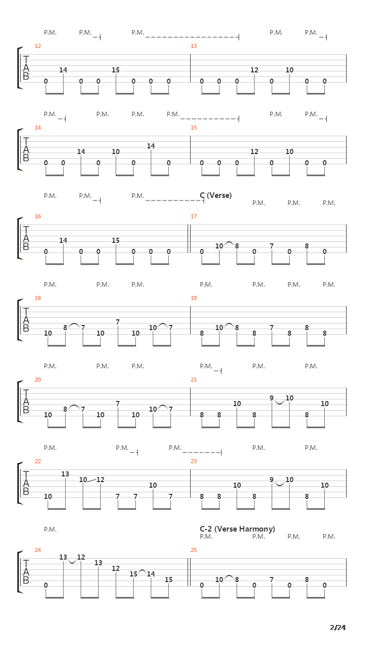 Lamnidae吉他谱