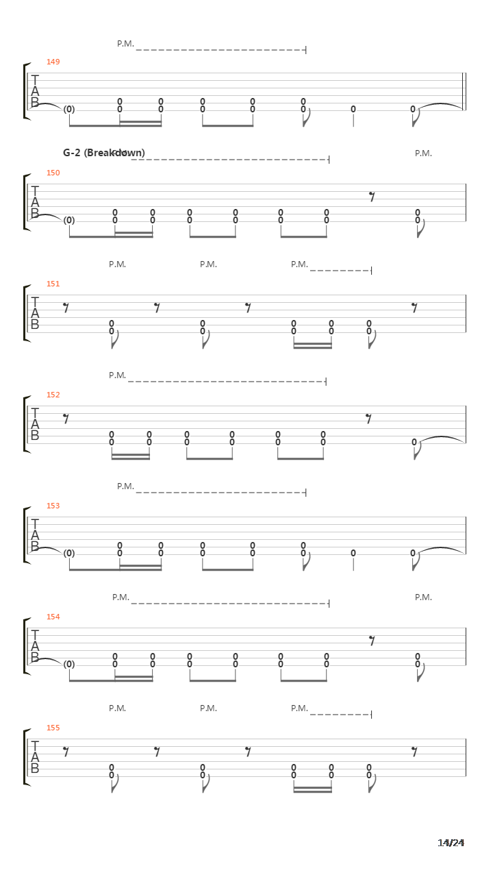 Lamnidae吉他谱