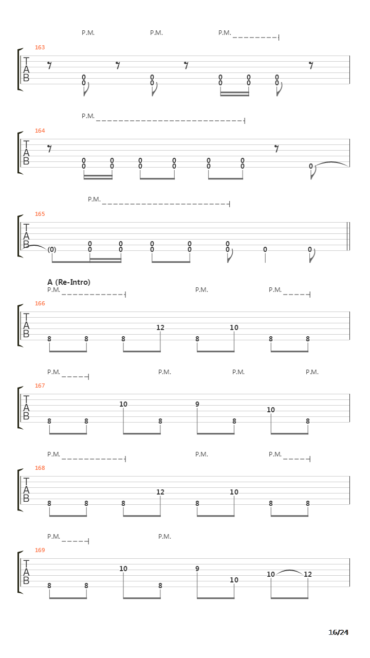 Lamnidae吉他谱