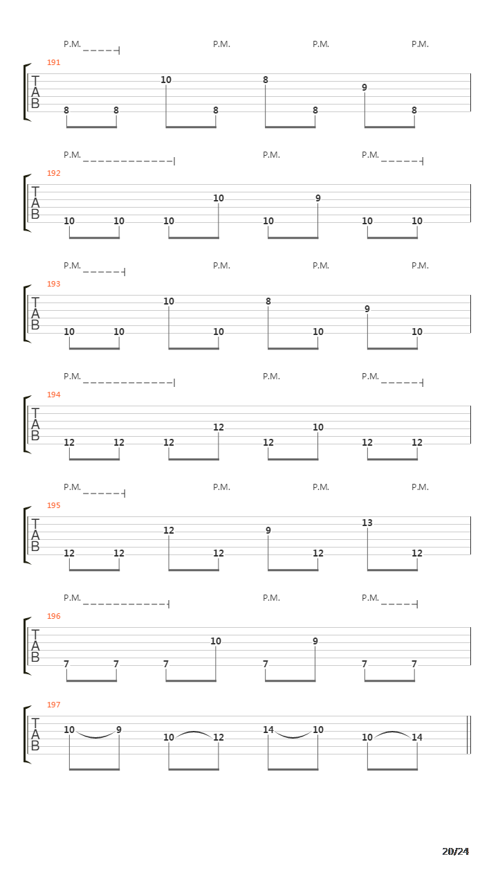 Lamnidae吉他谱