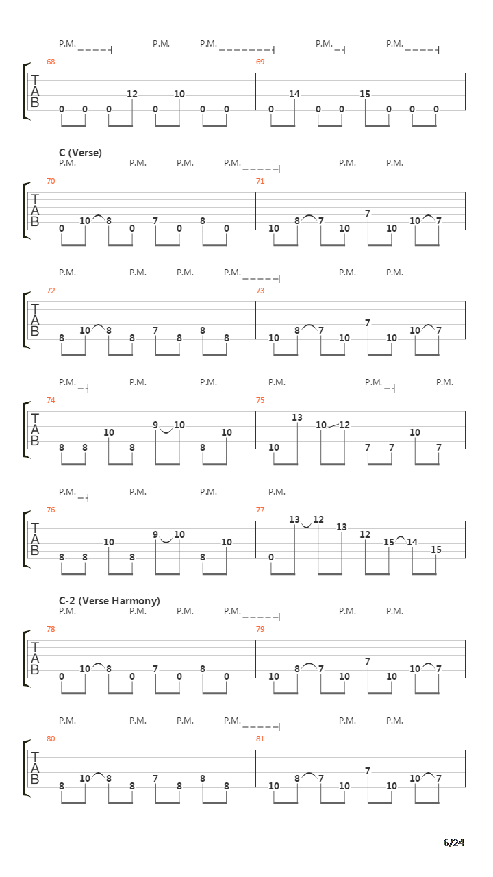 Lamnidae吉他谱