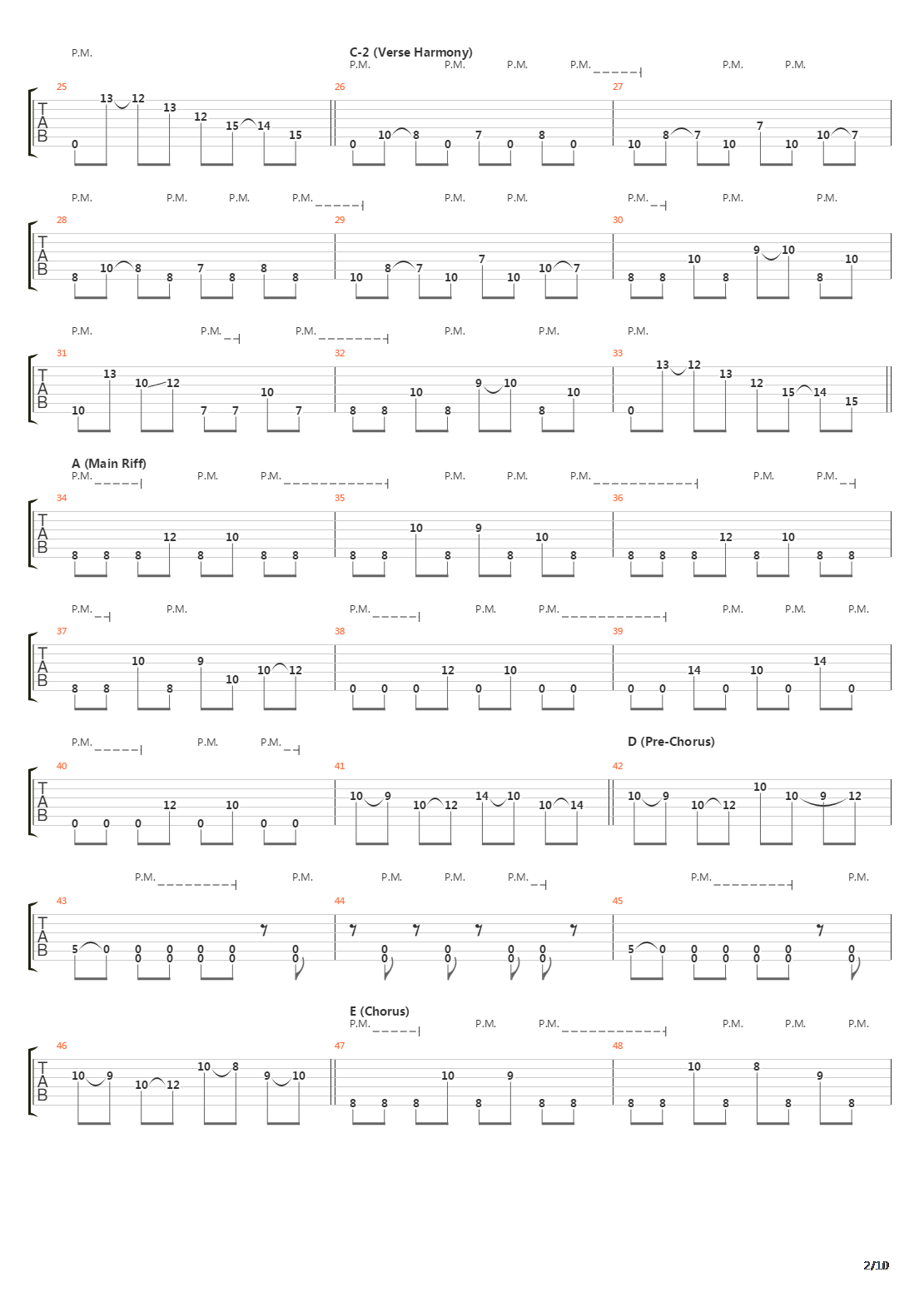 Lamnidae吉他谱