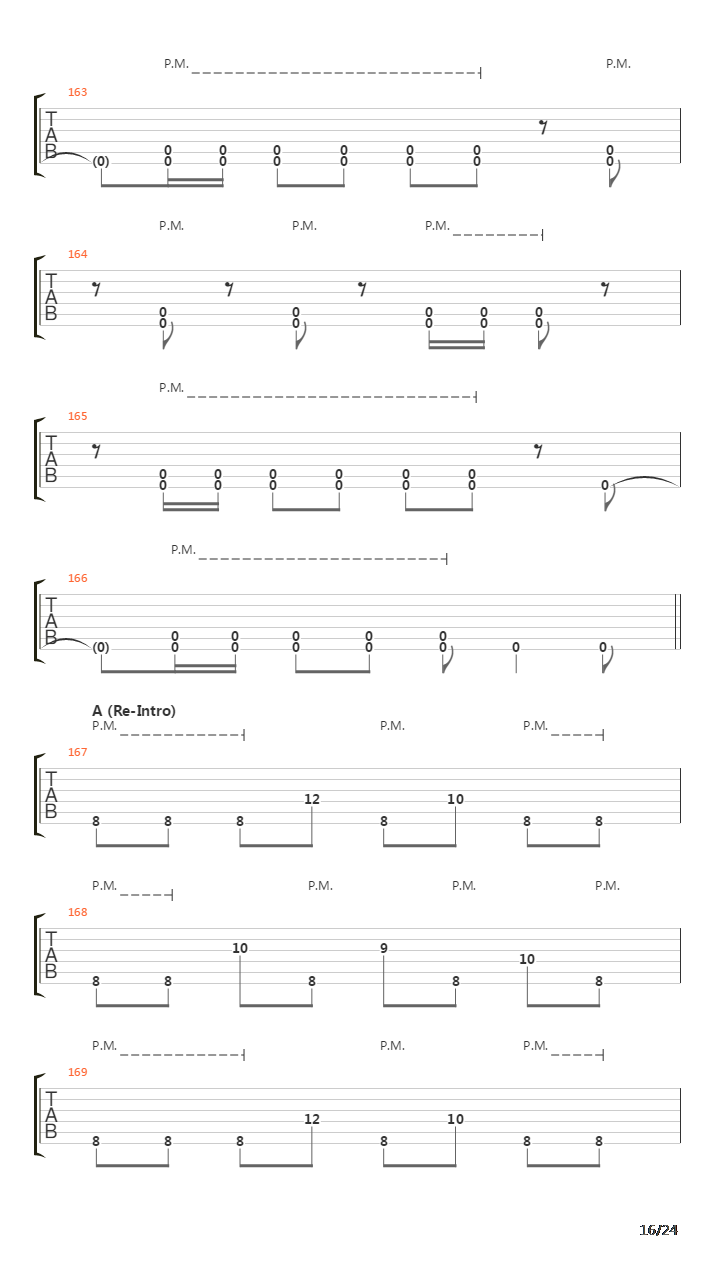 Lamnidae吉他谱