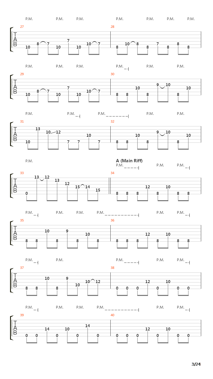 Lamnidae吉他谱