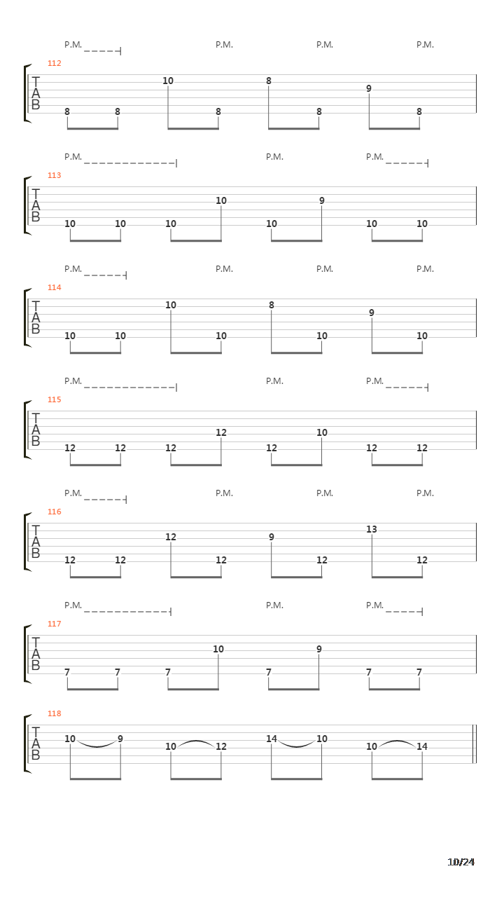 Lamnidae吉他谱