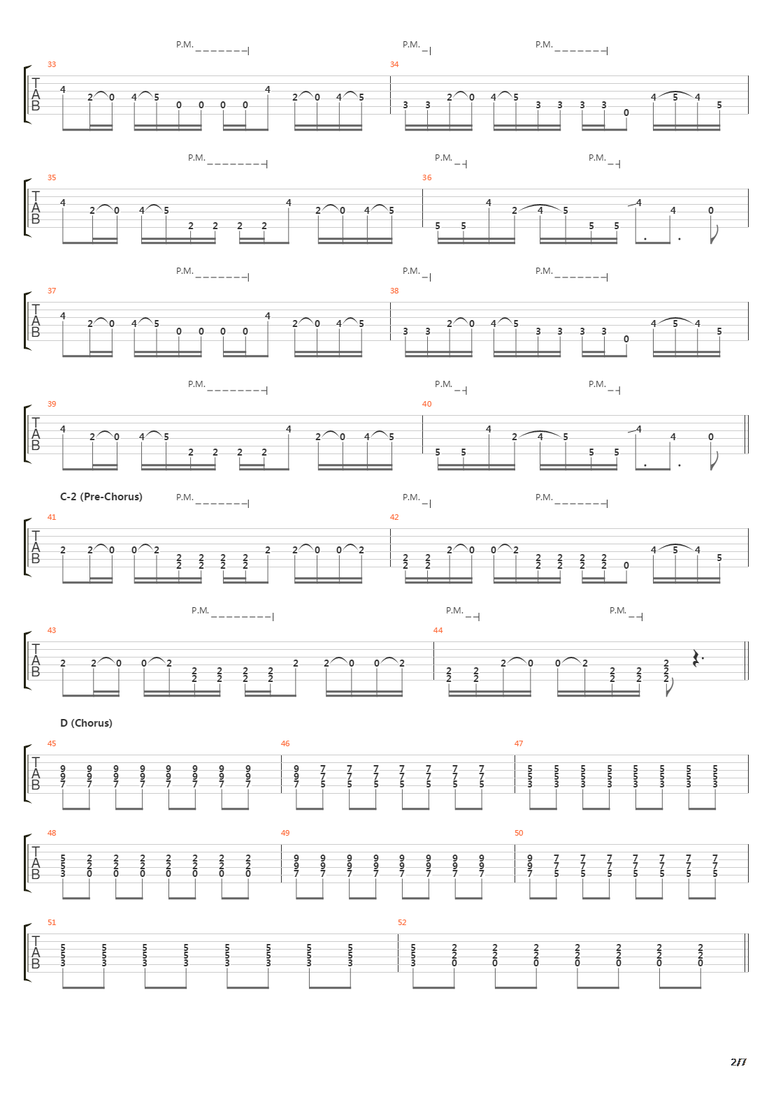 Subverse吉他谱