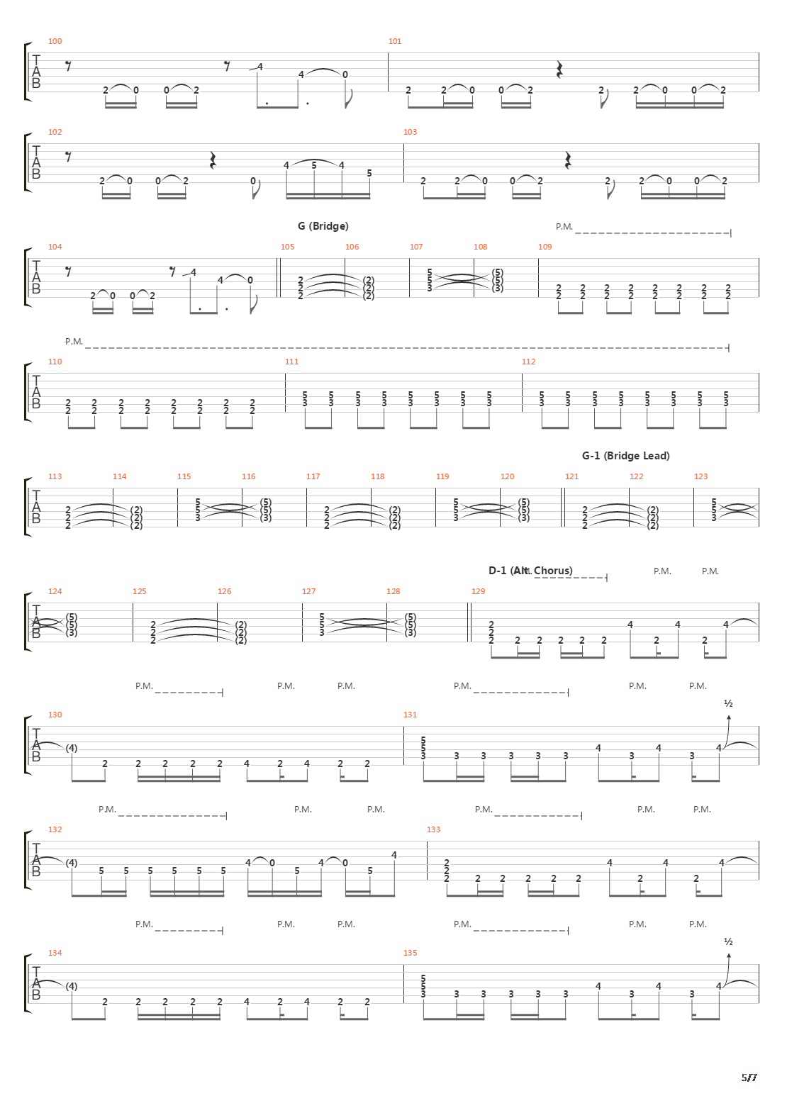 Subverse吉他谱