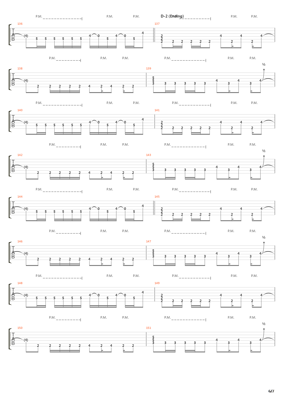 Subverse吉他谱