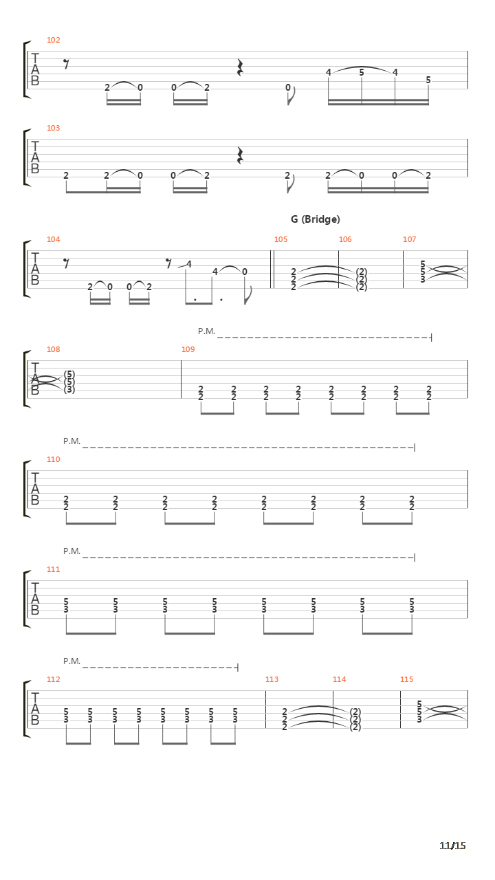 Subverse吉他谱