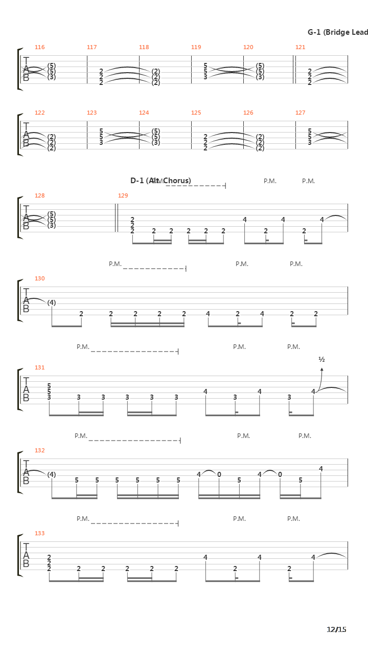 Subverse吉他谱