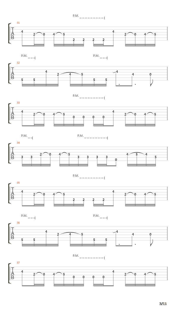 Subverse吉他谱