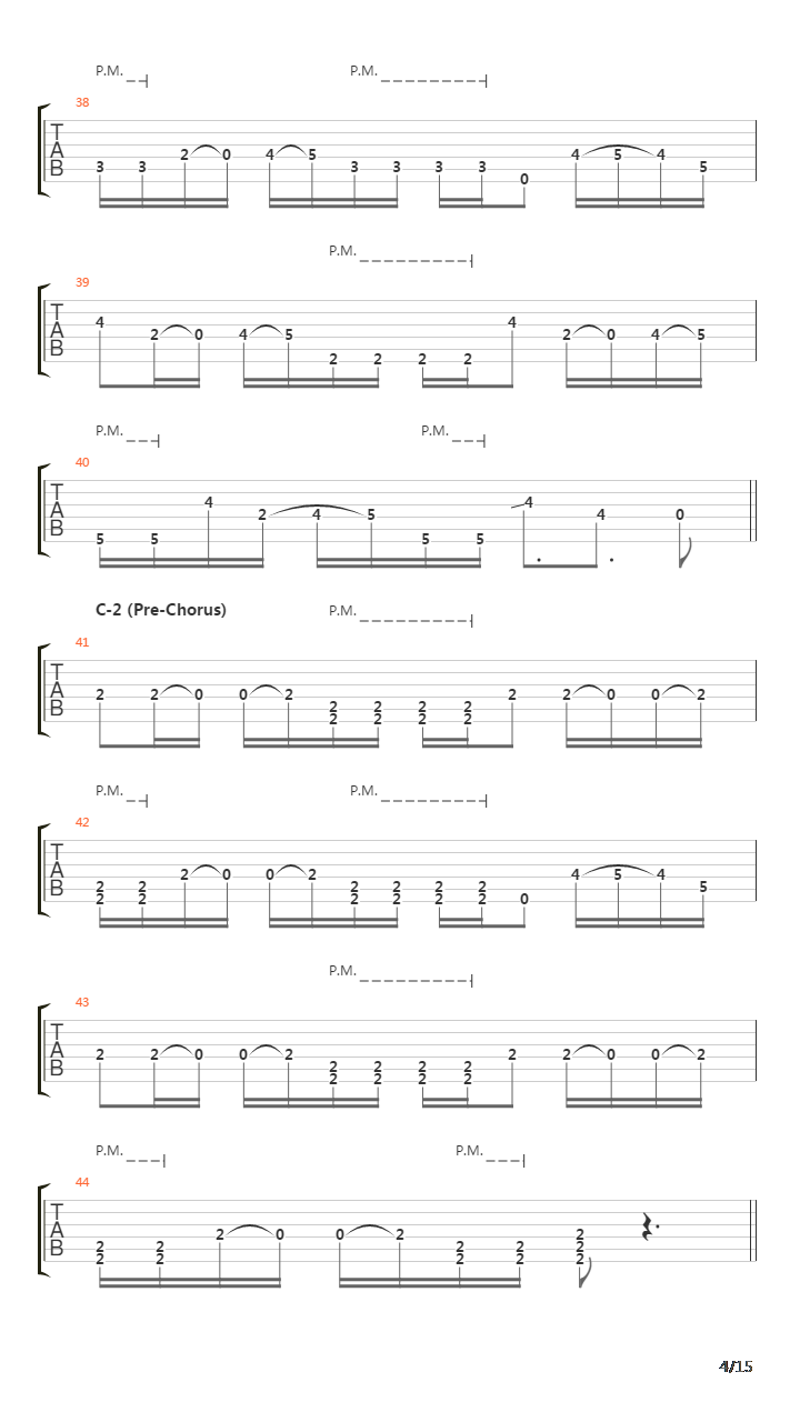 Subverse吉他谱