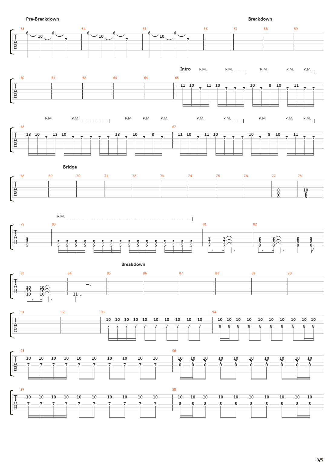 Toro吉他谱