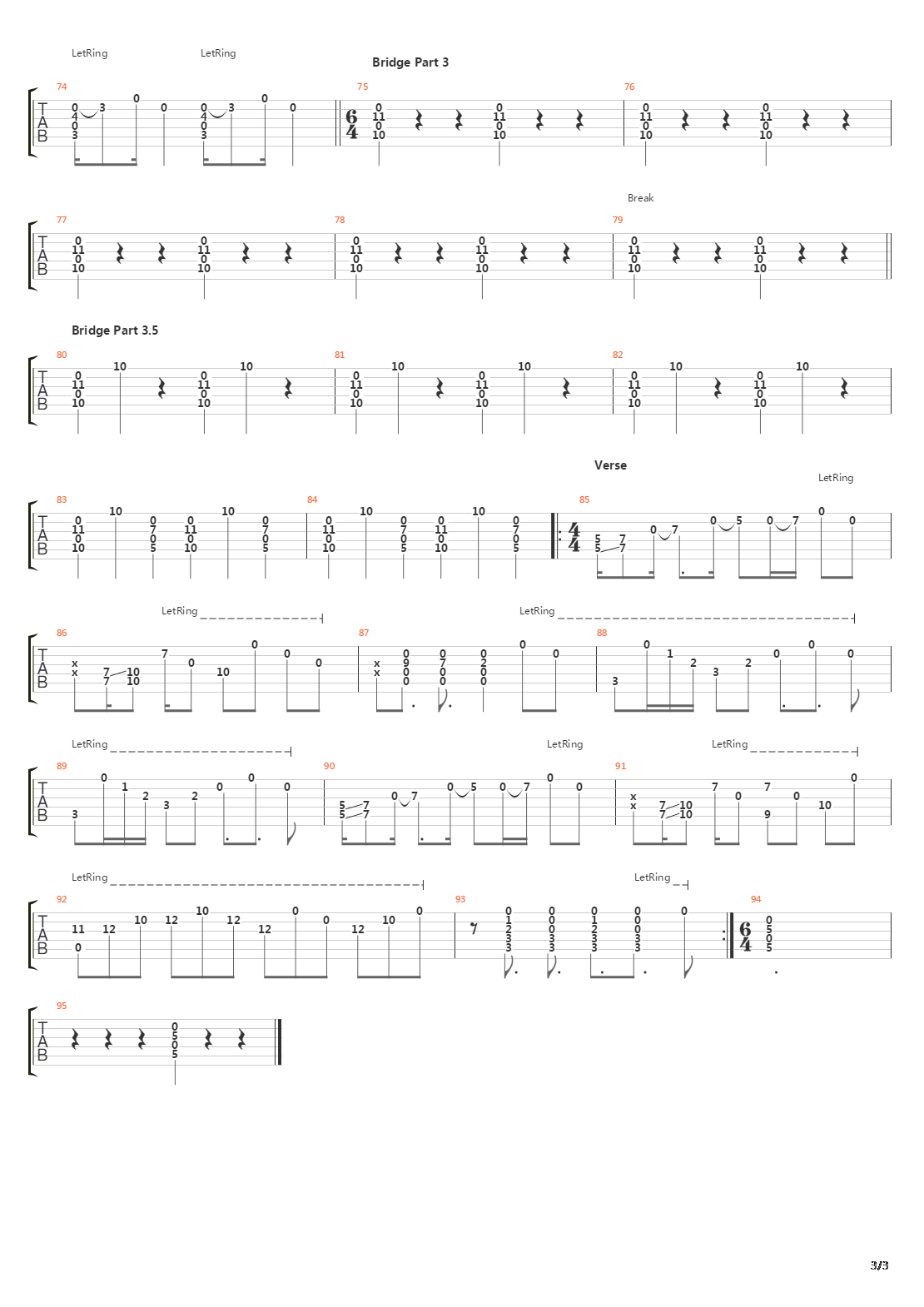 Gibbon吉他谱