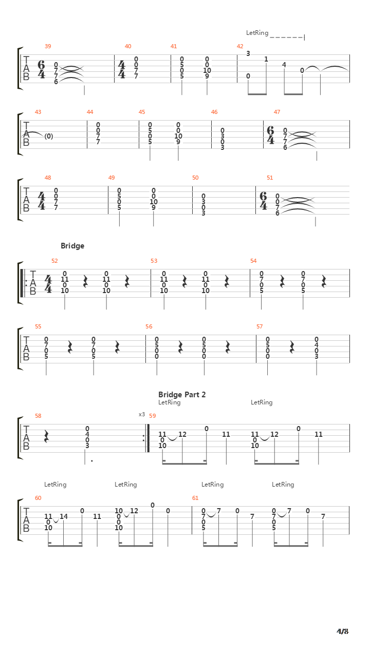 Gibbon吉他谱