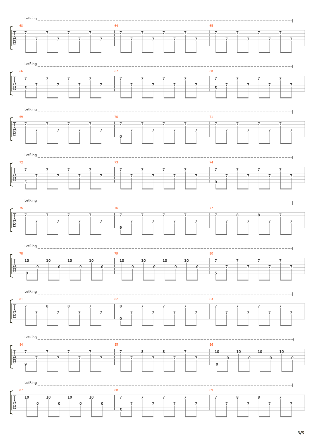 They Move On Tracks Of Never-ending Light吉他谱