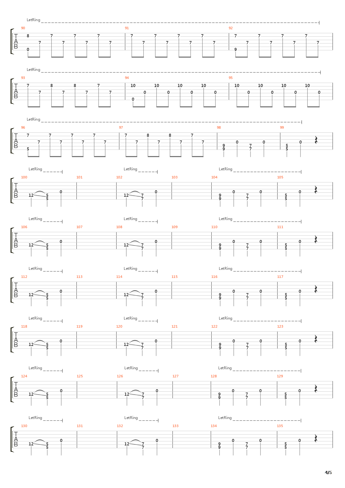 They Move On Tracks Of Never-ending Light吉他谱