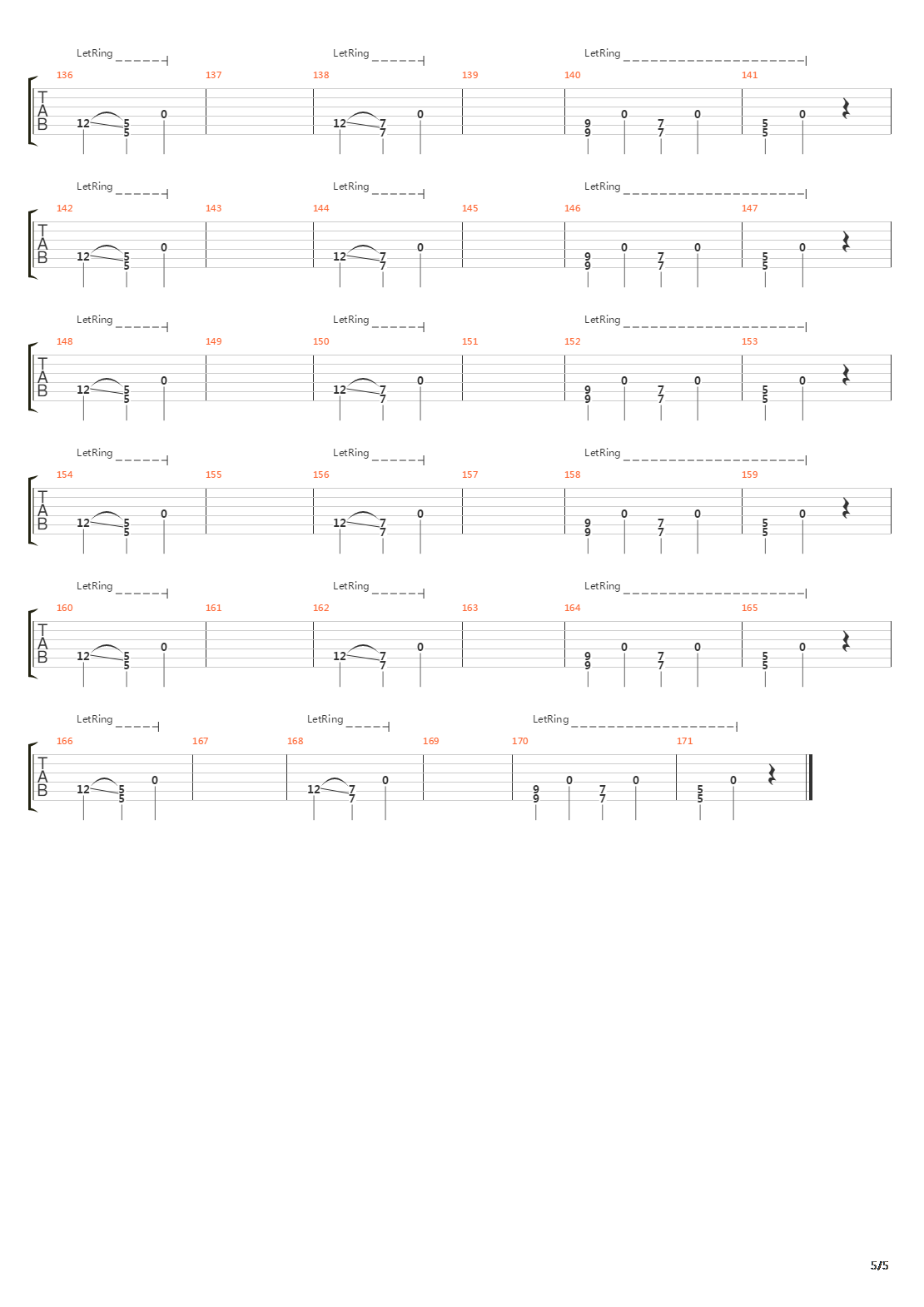 They Move On Tracks Of Never-ending Light吉他谱