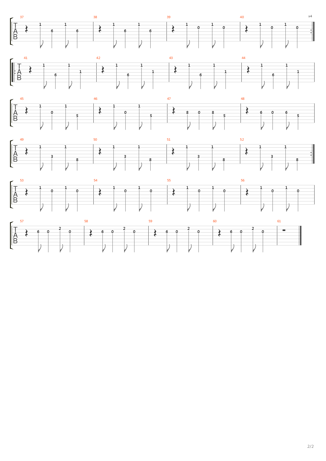 Analyse Live吉他谱