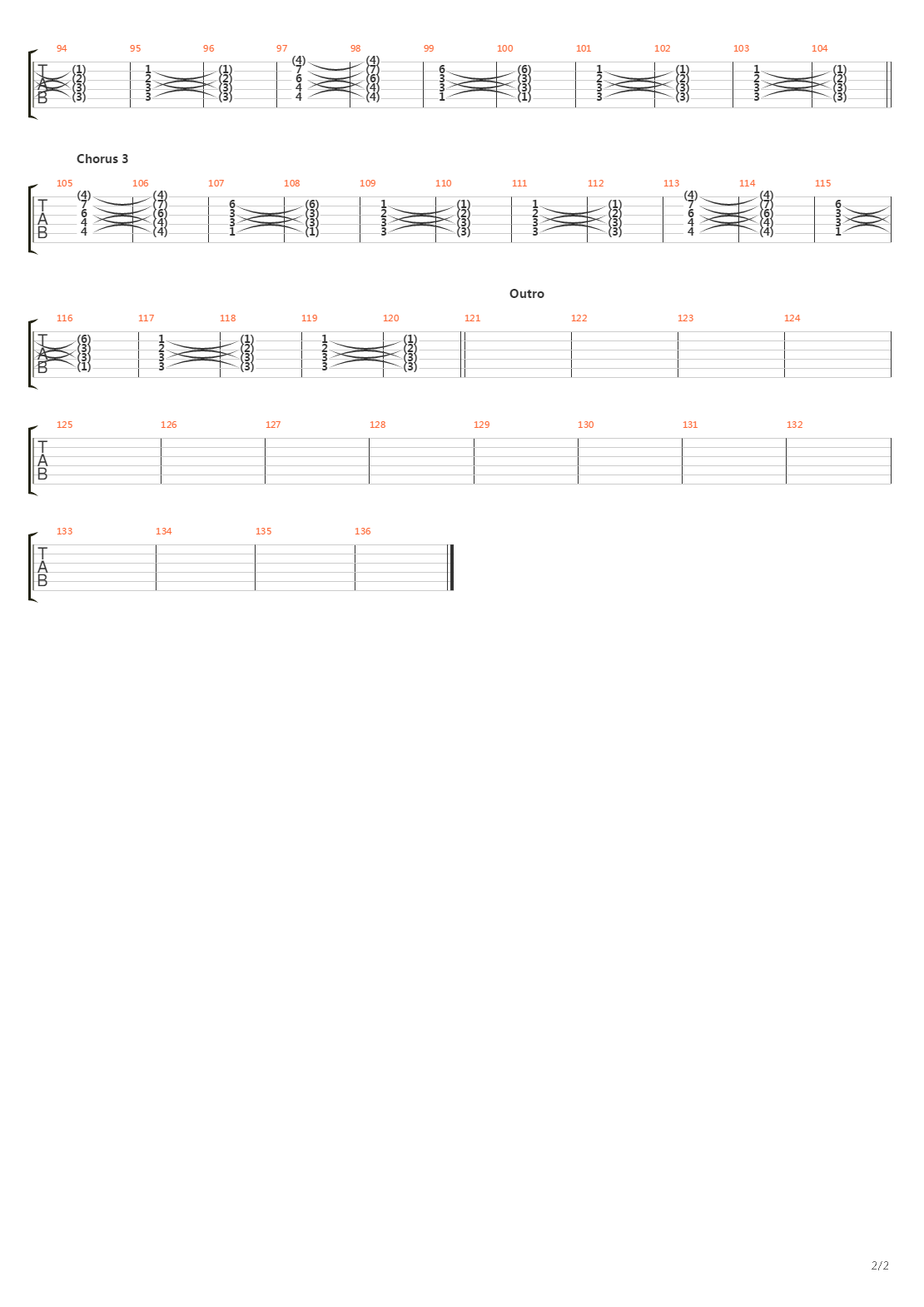 Hypoxia吉他谱