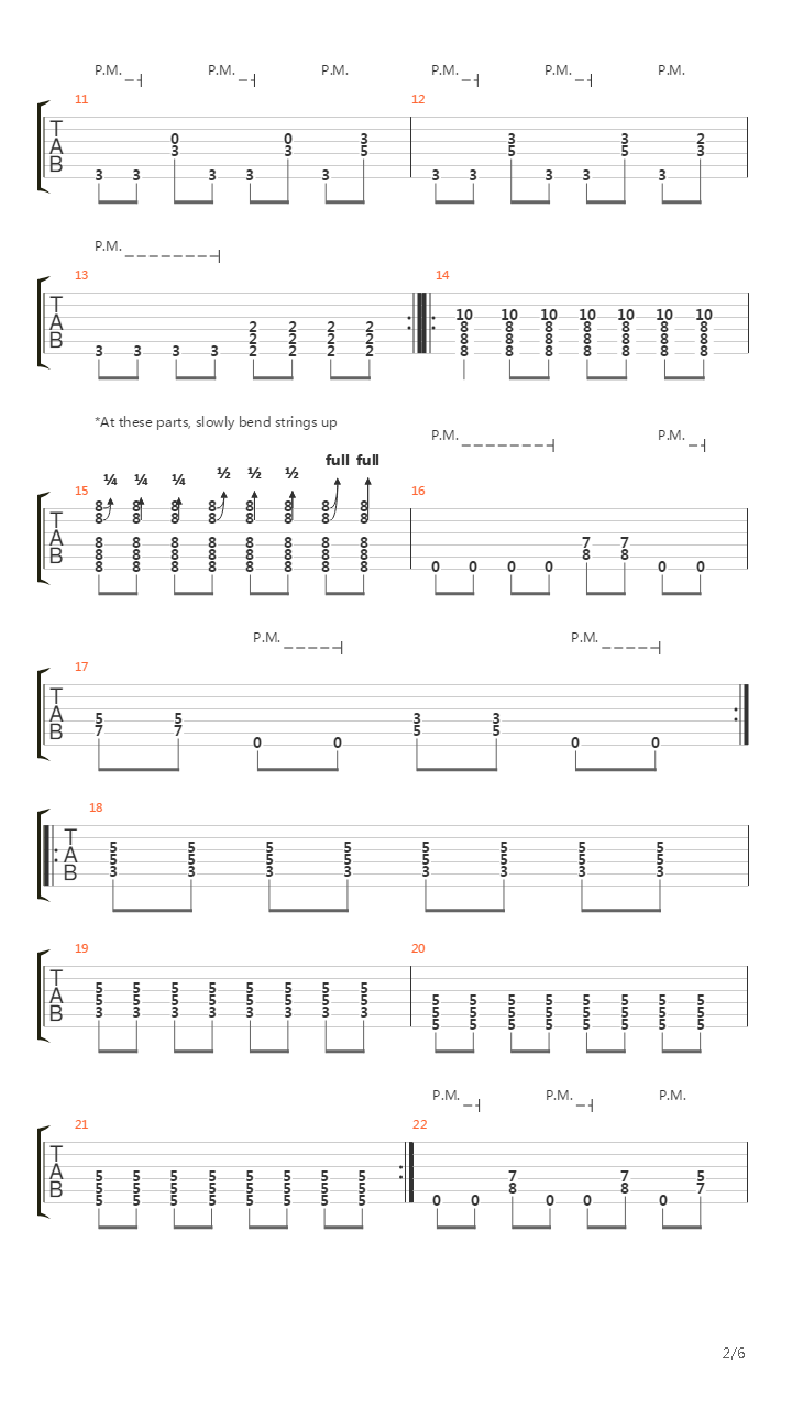 Man Overboard吉他谱