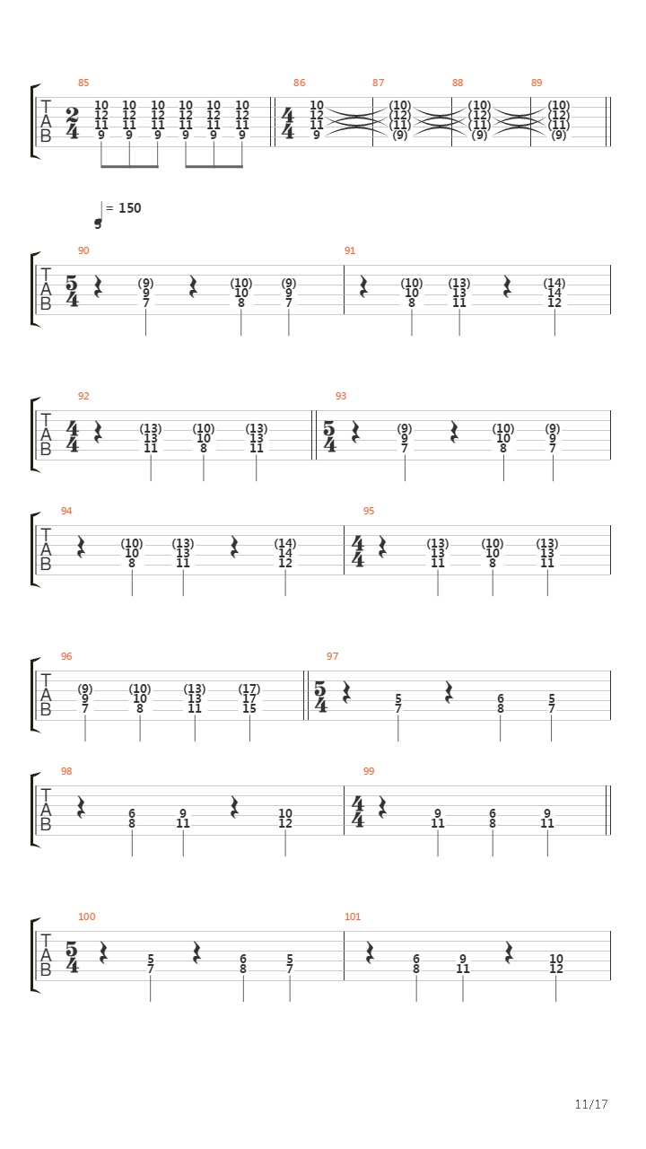 Interface To God吉他谱