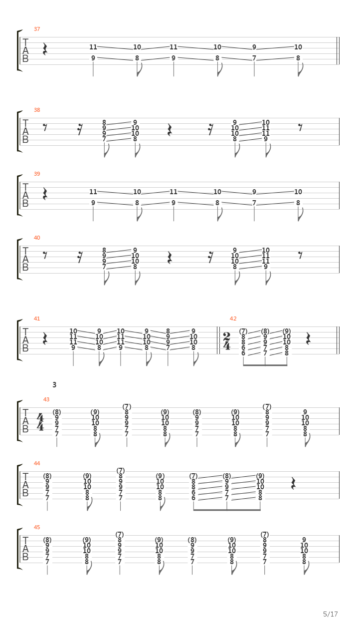 Interface To God吉他谱