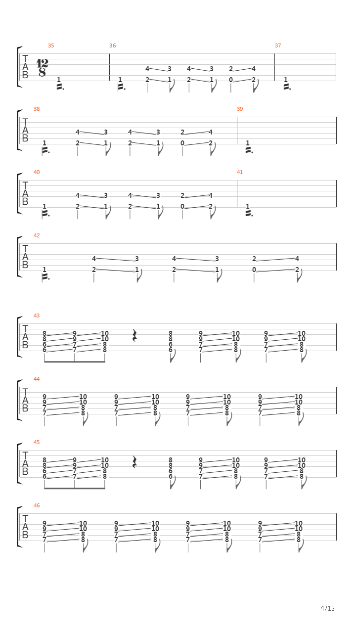 Interface To God吉他谱