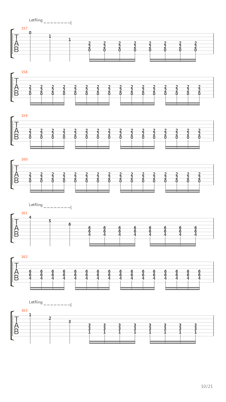 The Discipline Of The Earth吉他谱