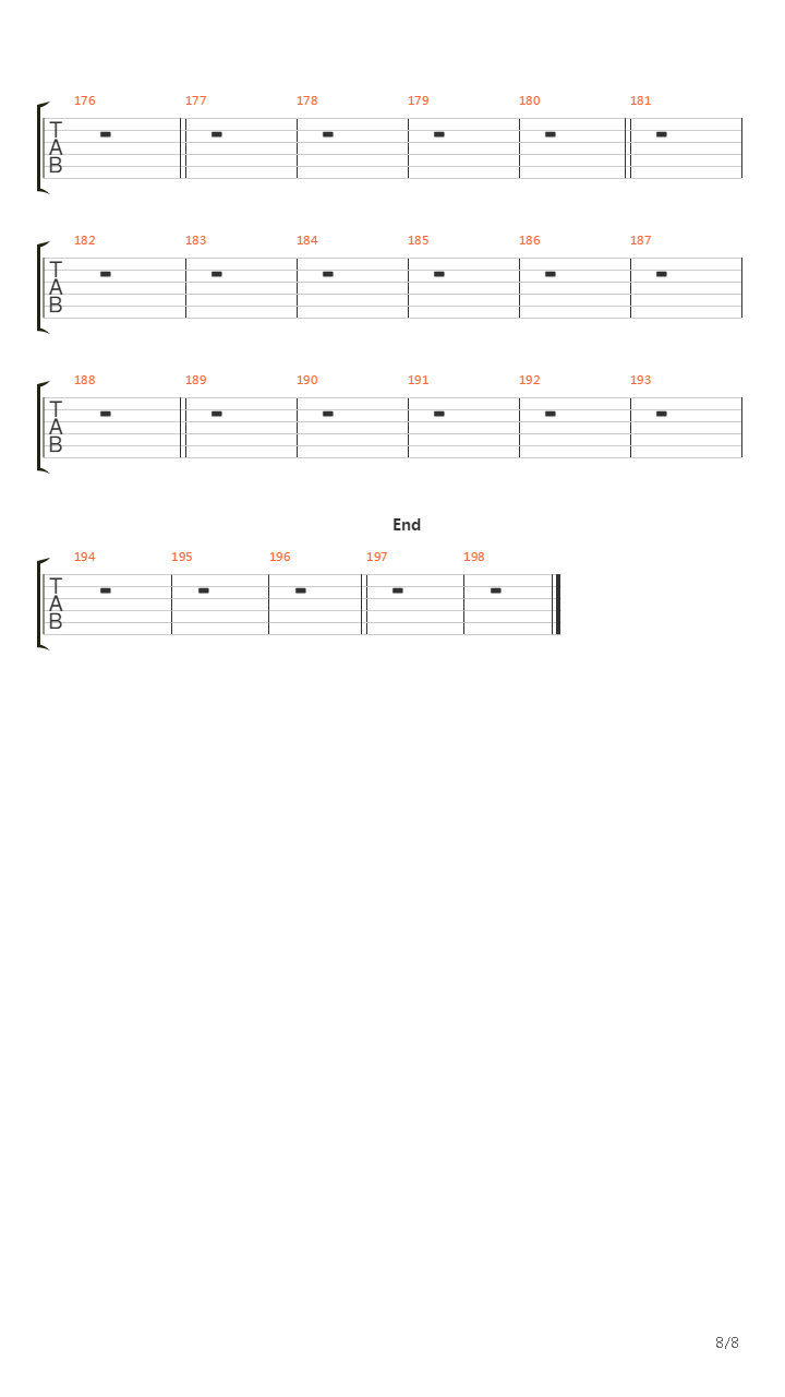 Vortex吉他谱