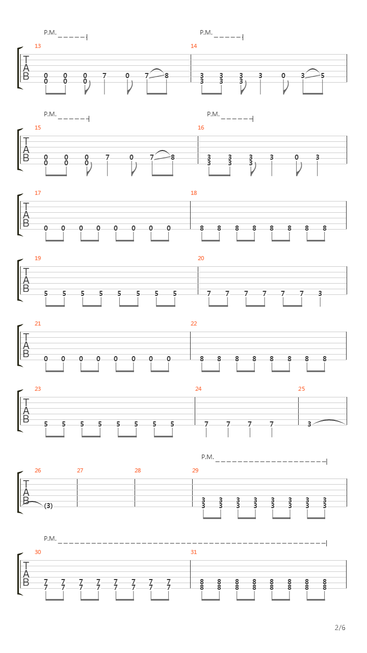 The Flame In All Of Us吉他谱