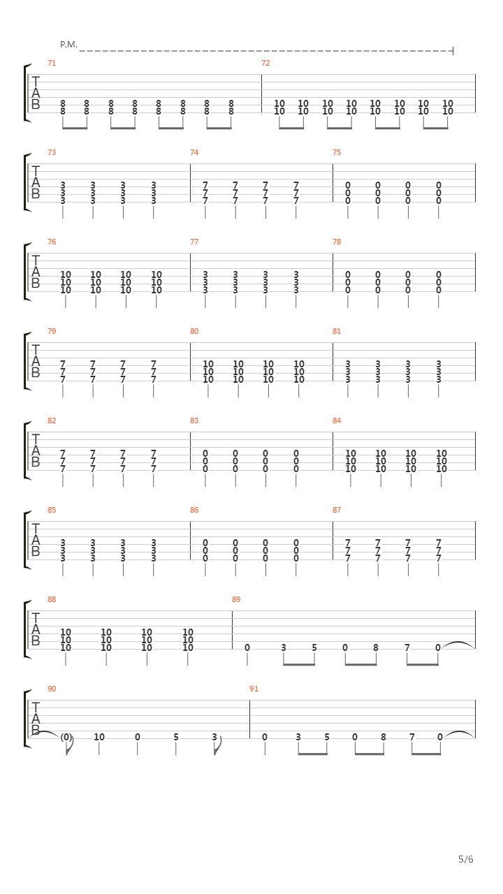 The Flame In All Of Us吉他谱