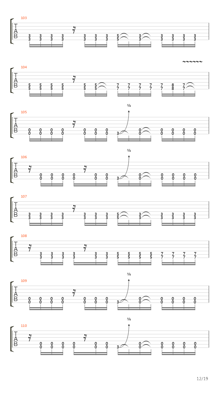 Lost吉他谱