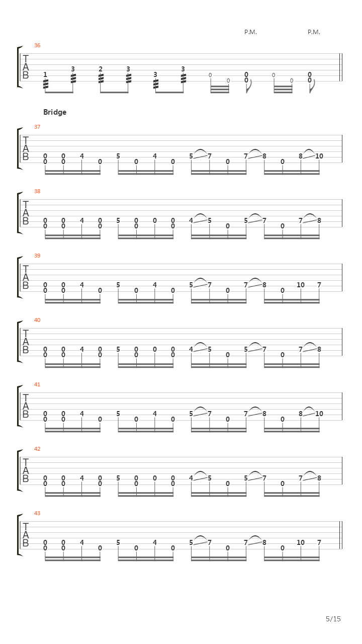 When Things Become Nothing吉他谱