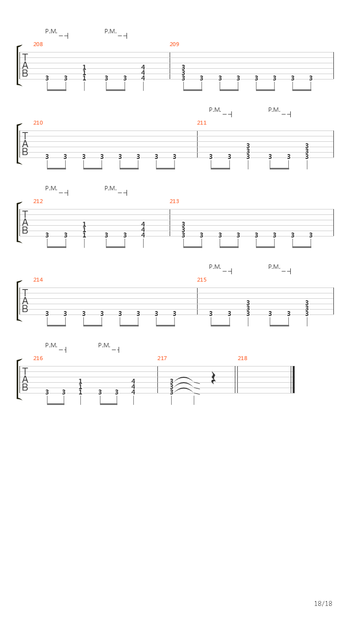 Americana吉他谱