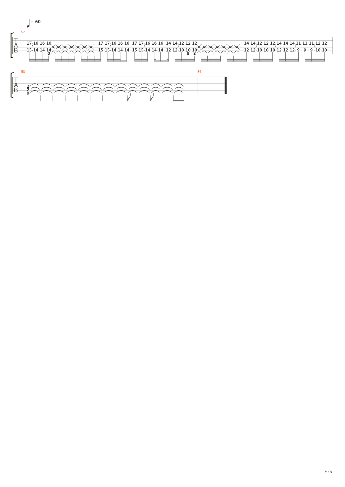 Burning Circle吉他谱