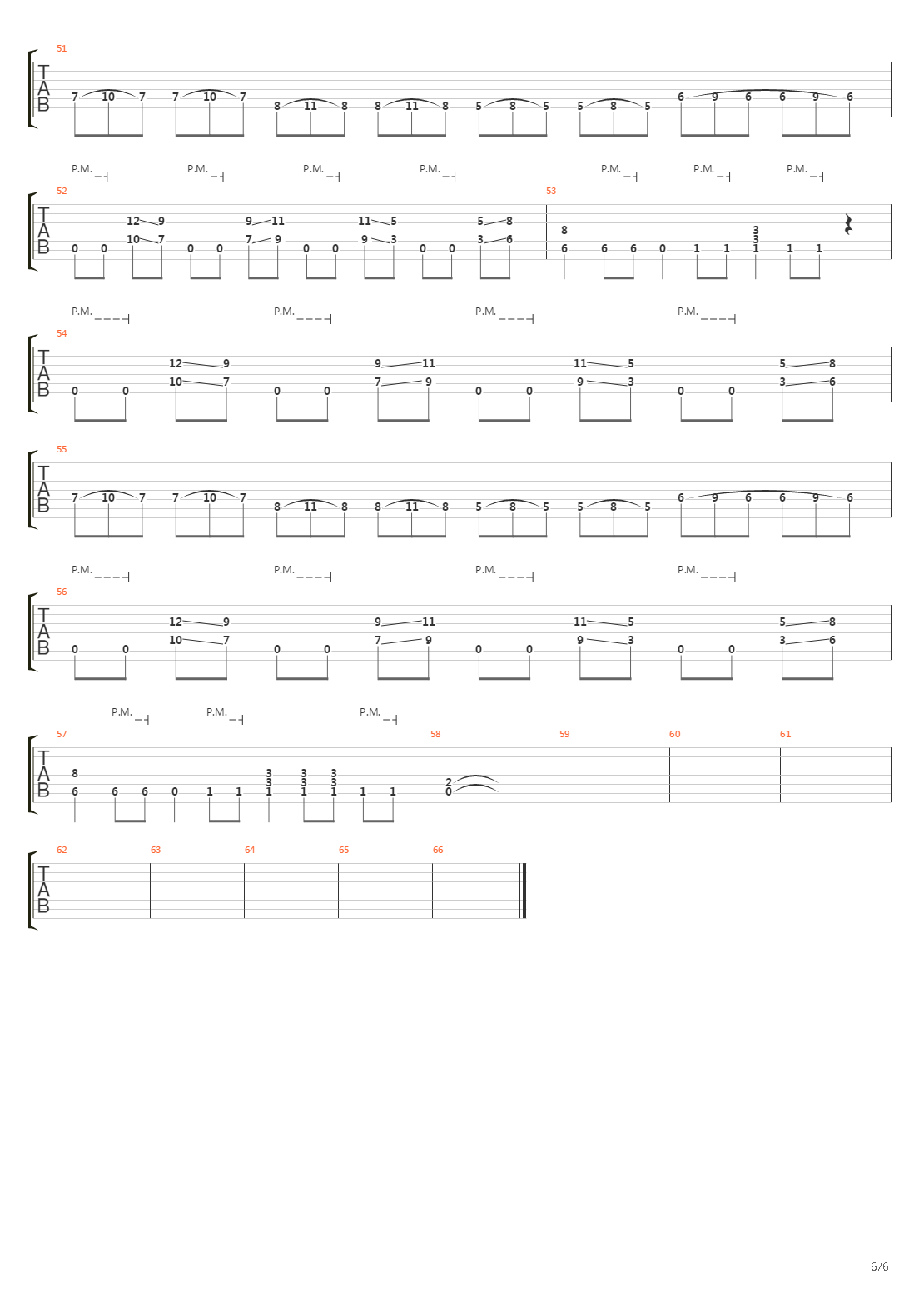 Laceration吉他谱