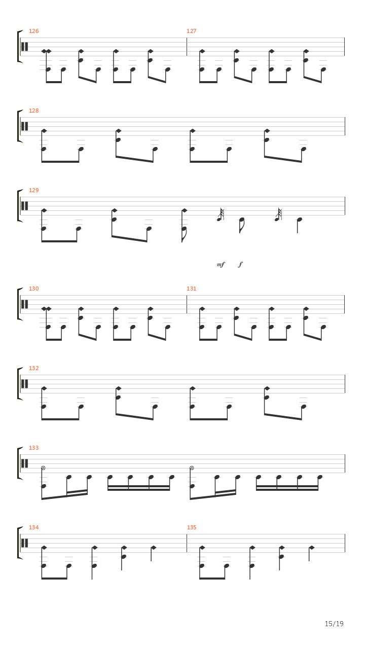 Understanding In A Car Crash吉他谱