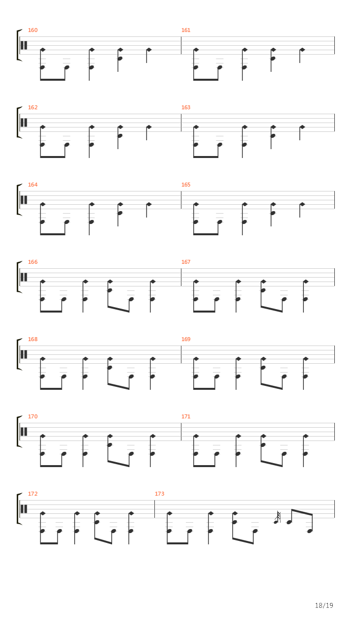 Understanding In A Car Crash吉他谱