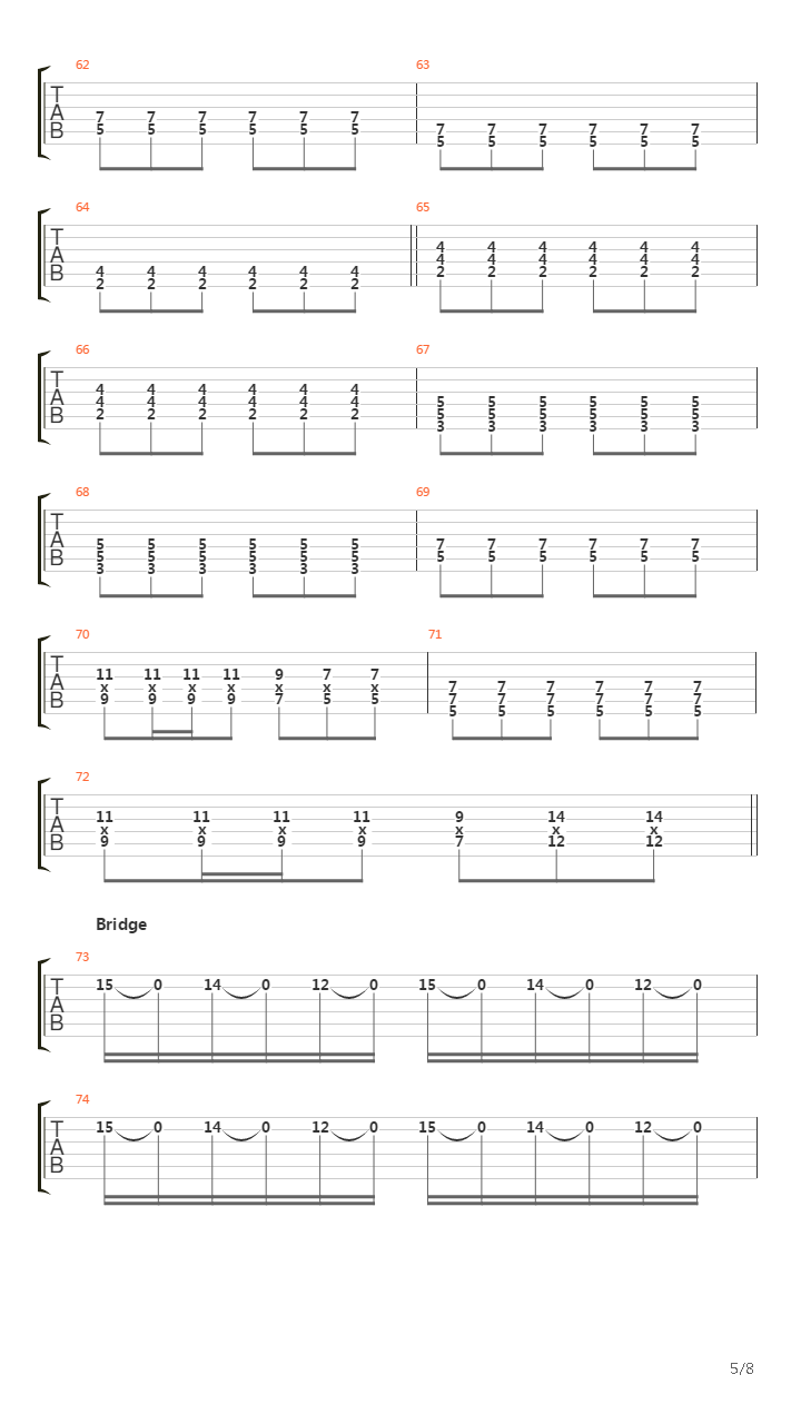Typical吉他谱