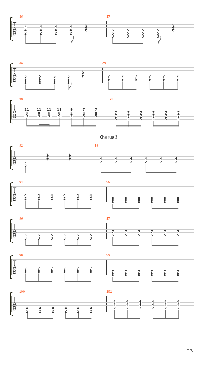 Typical吉他谱