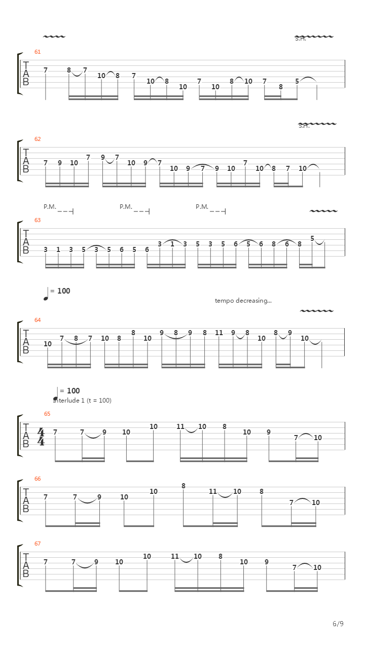 Medieval吉他谱