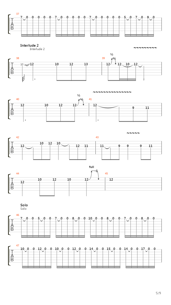 Mi Tierra吉他谱