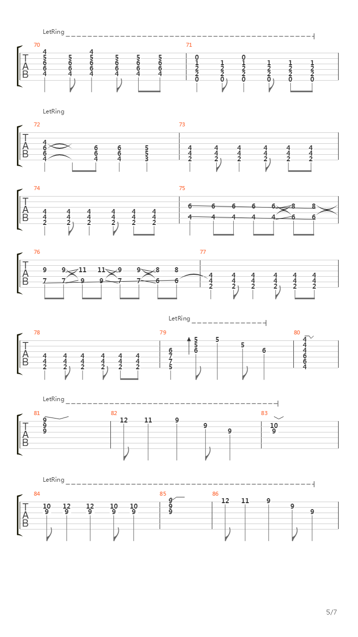 Lunatone吉他谱