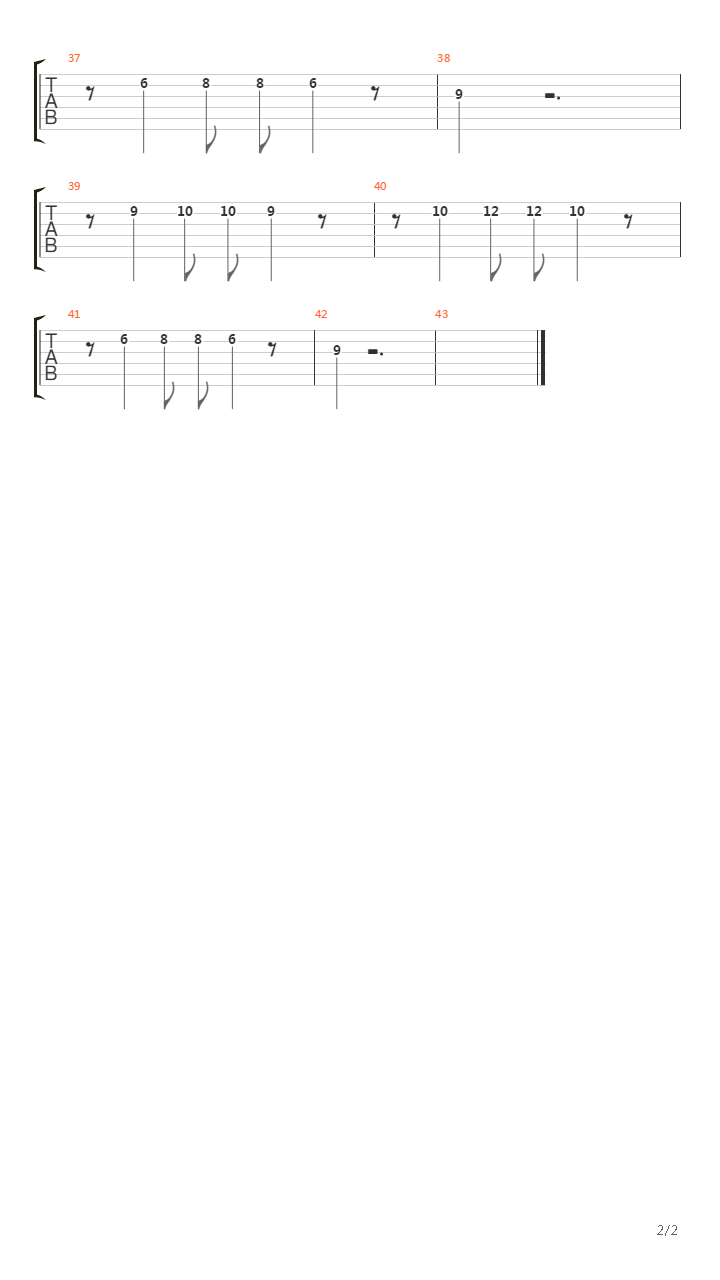 Prelude Signal Return吉他谱